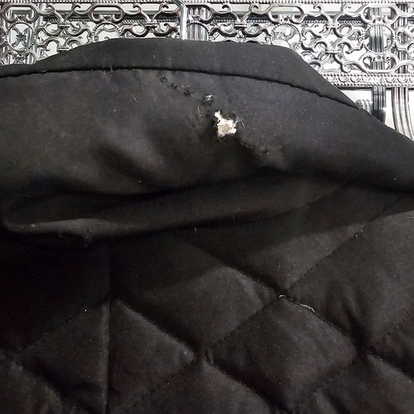 Kenneth Cole Black quilted coat size M - Picture 10 of 10